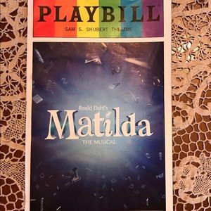 Matilda Broadway Playbill (Pride 2016)